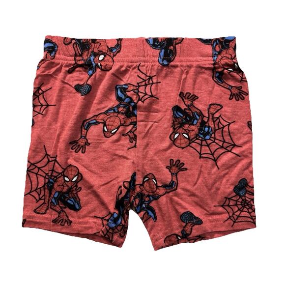 Spider-Man Toddler 2PC Soft Knit Set Top & Shorts NWT - Sz 3T - Picture 7 of 8